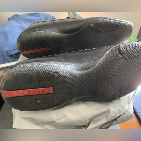 EUC Men’s Prada Slip On Driving Mocs - Picture 6 of 8